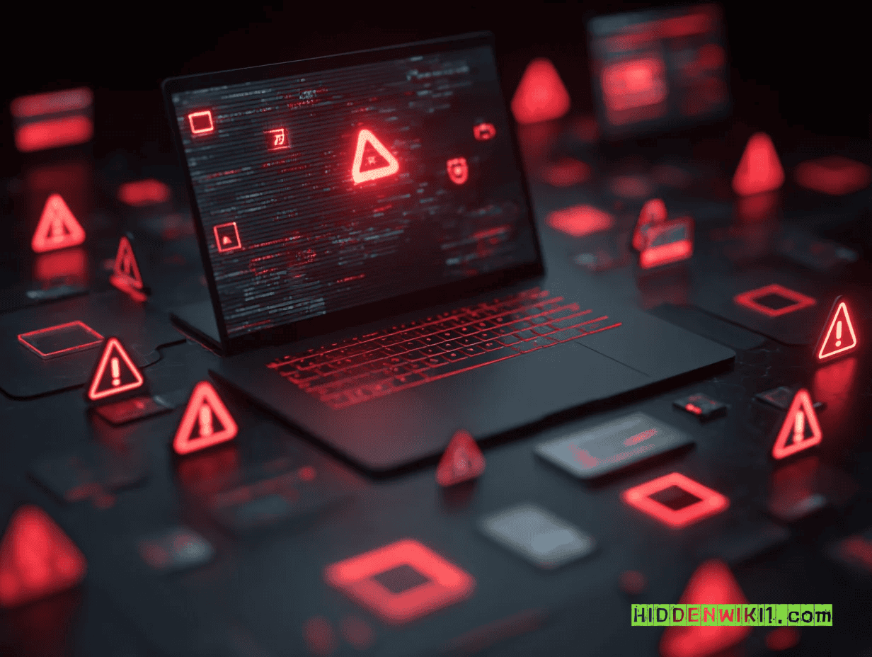 Warning signs of onion marketplace preparing for exit scam on Tor network